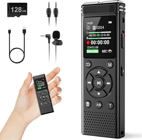 recorders amazon|Amazon.com: 136GB Digital Voice Recorder: Voice Activated .